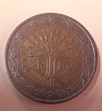 Moneta 2 euro 2001 Francia - Rara