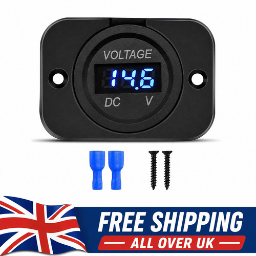 Voltmetro digitale 12v 24v - voltmetro,