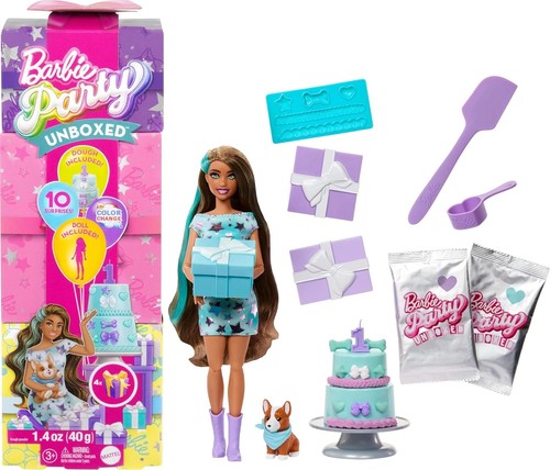 Mattel barbie party - mattel, unboxed
