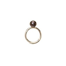 Moda Trollbeads Anello con Perla Nera TAGRI-00024