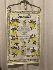 Limoncello ricetta wall art - limoncello,