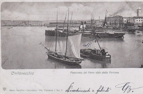981 cartolina civitavecchia - 981),