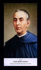 santino - holy card B.LUIGI MARIA MONTI
