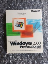  Microsoft Windows 2000 Professional sistema operativo completo scatola vendita SIGILLATA nuovo