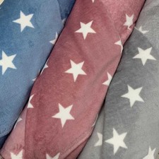 Tessuto Pile Cinigliato Stelle