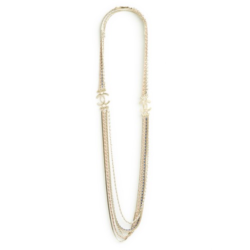 Chanel 2002 collier sautoir - sautoir, cc