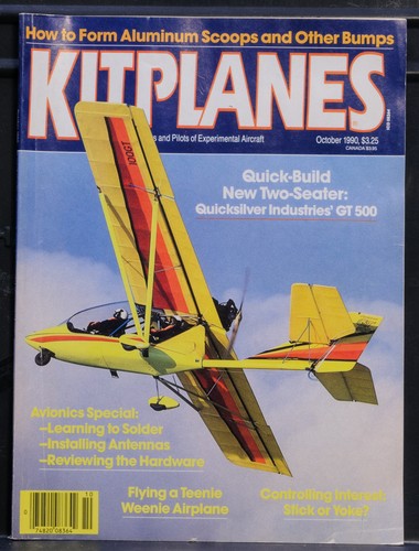 Kitplanes magazine october - kitplanes,