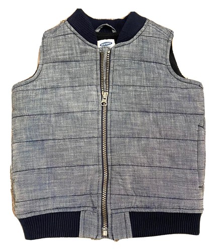 Vecchio gilet pile navy - gilet,