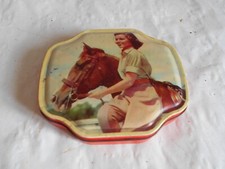 Vintage tin box horner toffee - vintage,