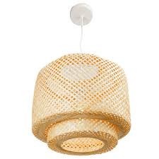 Lampada bamboo naturale - lampada,