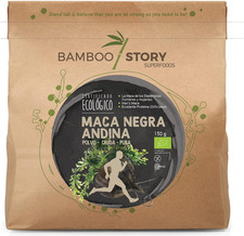Maca NERA |  | Peruviana | Polvere | Cruda | 100% Pura | BIO | 150G