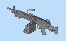 Modellino mitragliatrice