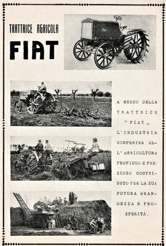 Pubblicita 1918 trattrice - 1918,