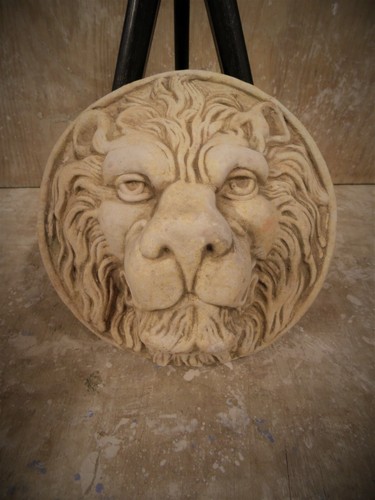 Testa terracotta anticata - testa,