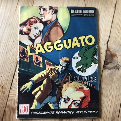 Fumetto anni albi del falco - anni, 50