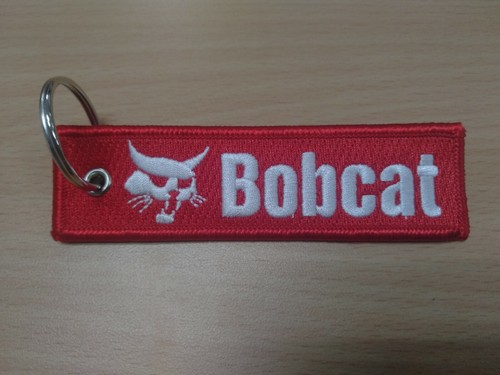 Bobcat portachiavi ricamato - bobcat,