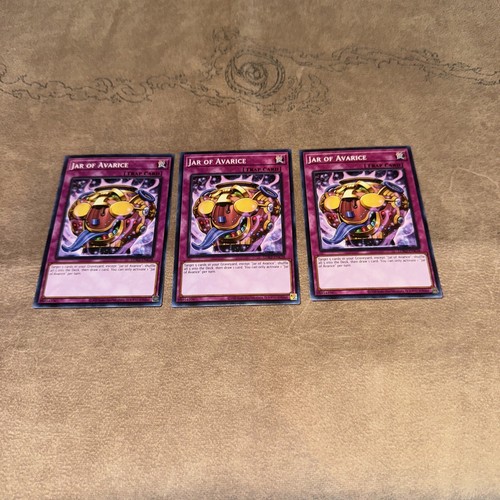 Yugioh jar avarice x3 - avarice,