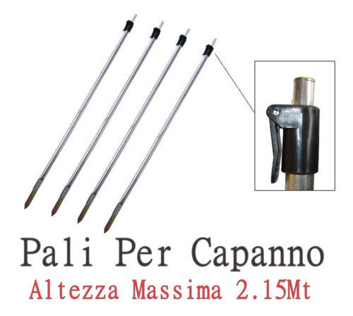Pali per capanno caccia - per, da
