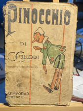[narrativa] COLLODI Pinocchio Bemporad anni '20 Attilio MUSSINO -leggi descr [b]