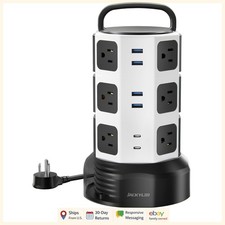 Tower Power Strip with 12