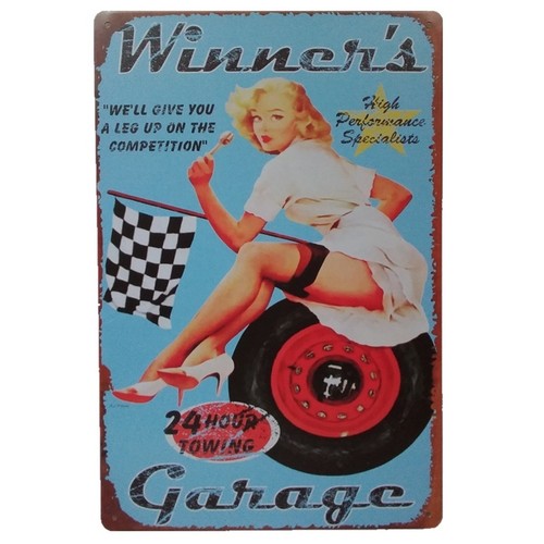 Targa pin winner garage - targa, up