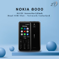 Nokia 8000 Dual SIM 32GB Nero