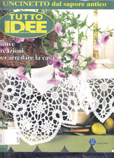 Rivista, uncinetto dal sapore antico, Tutto Idee,    X54
