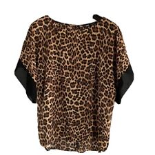 Blusa T-shirt fantasia Animalier Zara taglia XS