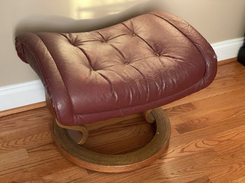 Ekornes poggiapiedi ottomano