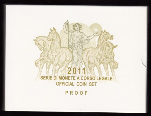Italia serie monete - euro, 2011