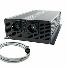 Inverter Di Tensione NM 24V 3000/6000W Inclusa Telecomando USB Solare