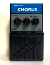 Rocktek CHR-01 Pedale per chitarra effetti chorus anni 90 dal Giappone spediz...