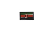 Patch toppe toppa ricamate termoadesiva stampato bandiera badge kenya