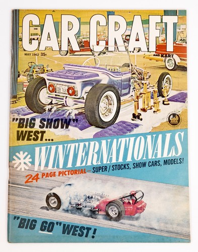 Maggio 1962 rivista car craft - rivista,