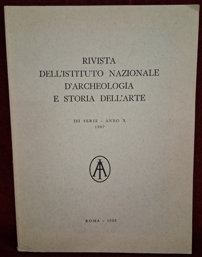 Rivista istituto nazionale - rivista,
