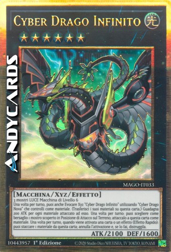 Cyber drago infinito - infinito, (cyber