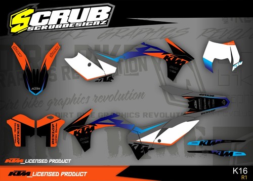 Kit grafica ktm exc 2012 - exc,