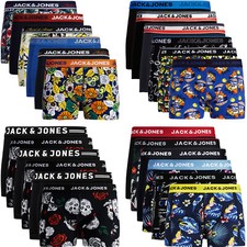 Boxer Jack Jones confezione da 6 mutande corte uomo marca S M L XL XXL