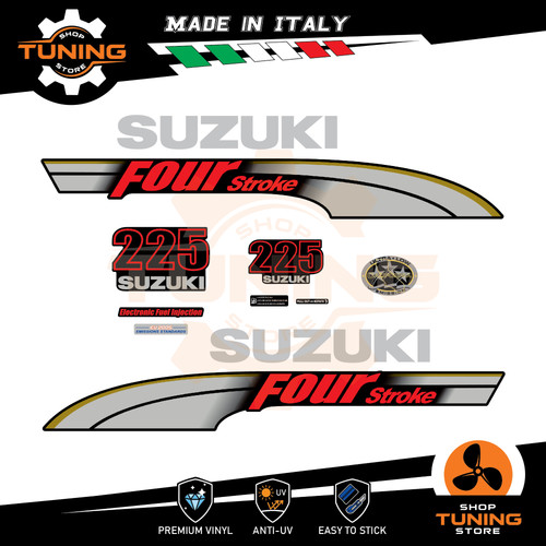 Kit adesivi motore marino - kit,