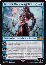 MTG TEZZERET, ARTIFICE MASTER FOIL EXC - TEZZERET, MAESTRO ARTEFICE - M19