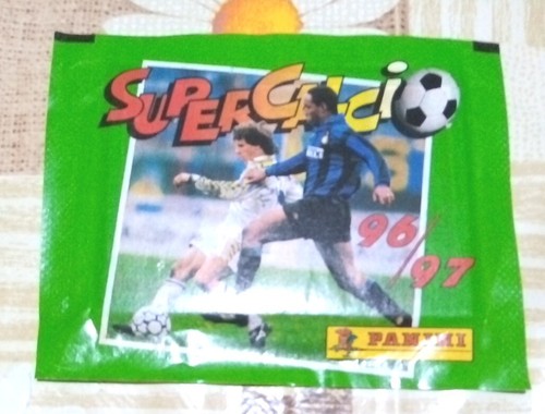 Bustina figurine calciatori - bustina,