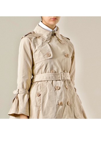 Moncler trench beige - taglia, 0