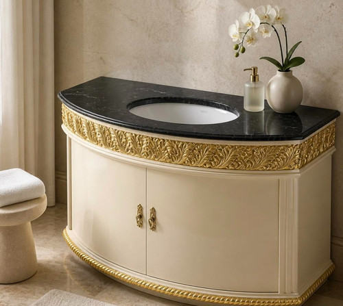 Mobile bagno lavabo bombato - lavabo,