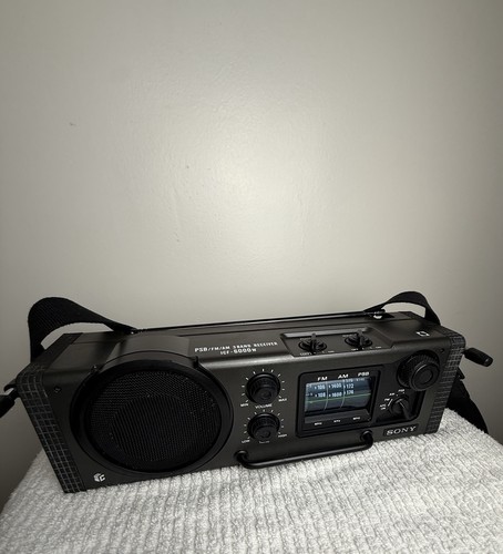 Sony icf 6000w radio vintage - radio,