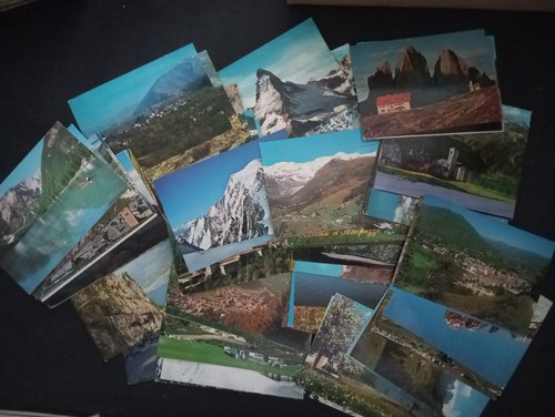 Lotto cartoline montagne - cartoline,