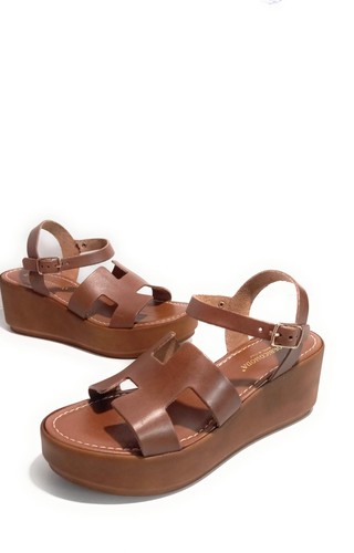 Sandali zeppa donna vera - in,