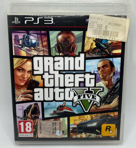 Grand theft auto gta ps3 - 5, v