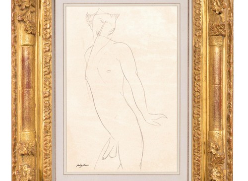 Amedeo modigliani drawing - amedeo,