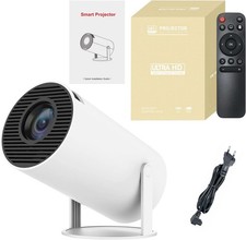 Proiettore Android 12 Smart portatile Mini 4k support Led 1080p WIFI Home Cinema