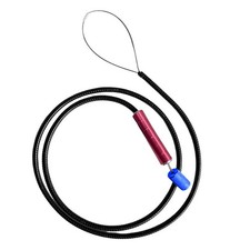 Strumento Sblocco Porta Auto Acciaio Inox Apri Emergenza 100cm Forma Serpente